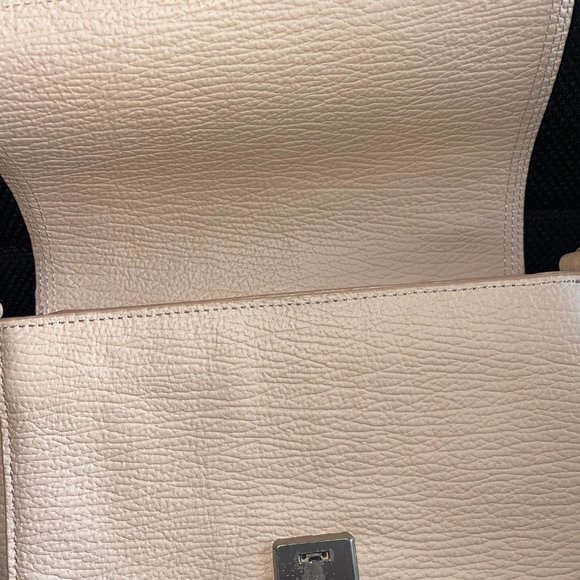 3.1 PHILLIP LIM Mini Messenger Pashli White Peach - Picture 4 of 5